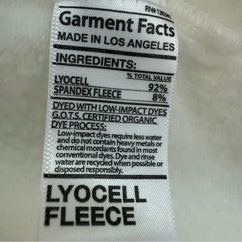 Groceries Apparel Lyocell Fleece Wrap Cardigan - Picture 6 of 6